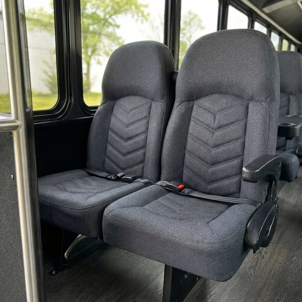 la quinta 25 passenger minibus high back seats