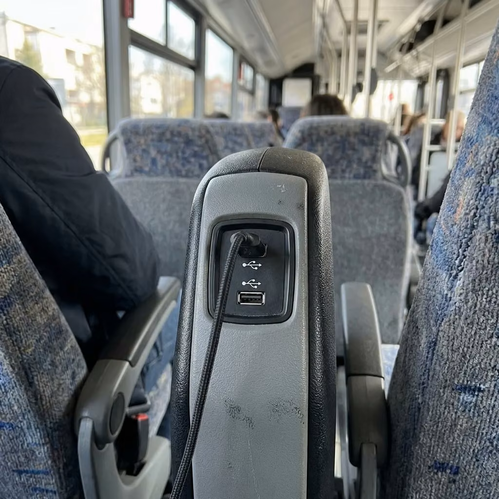 la quinta 30 passenger minibus usb charging